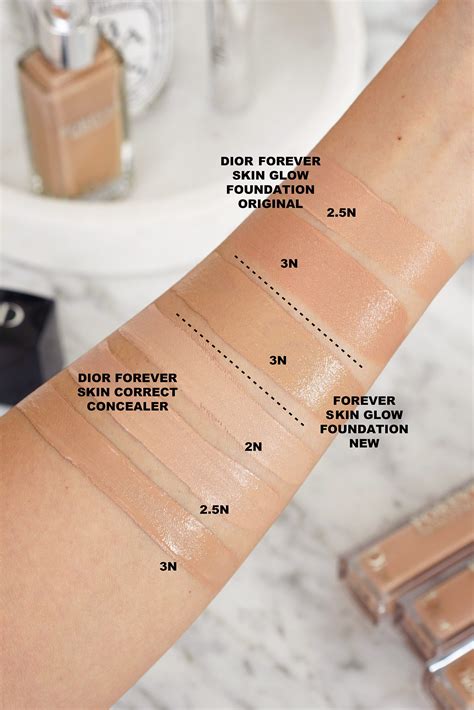 dior forever skin glow vs matte|dior forever foundation shades.